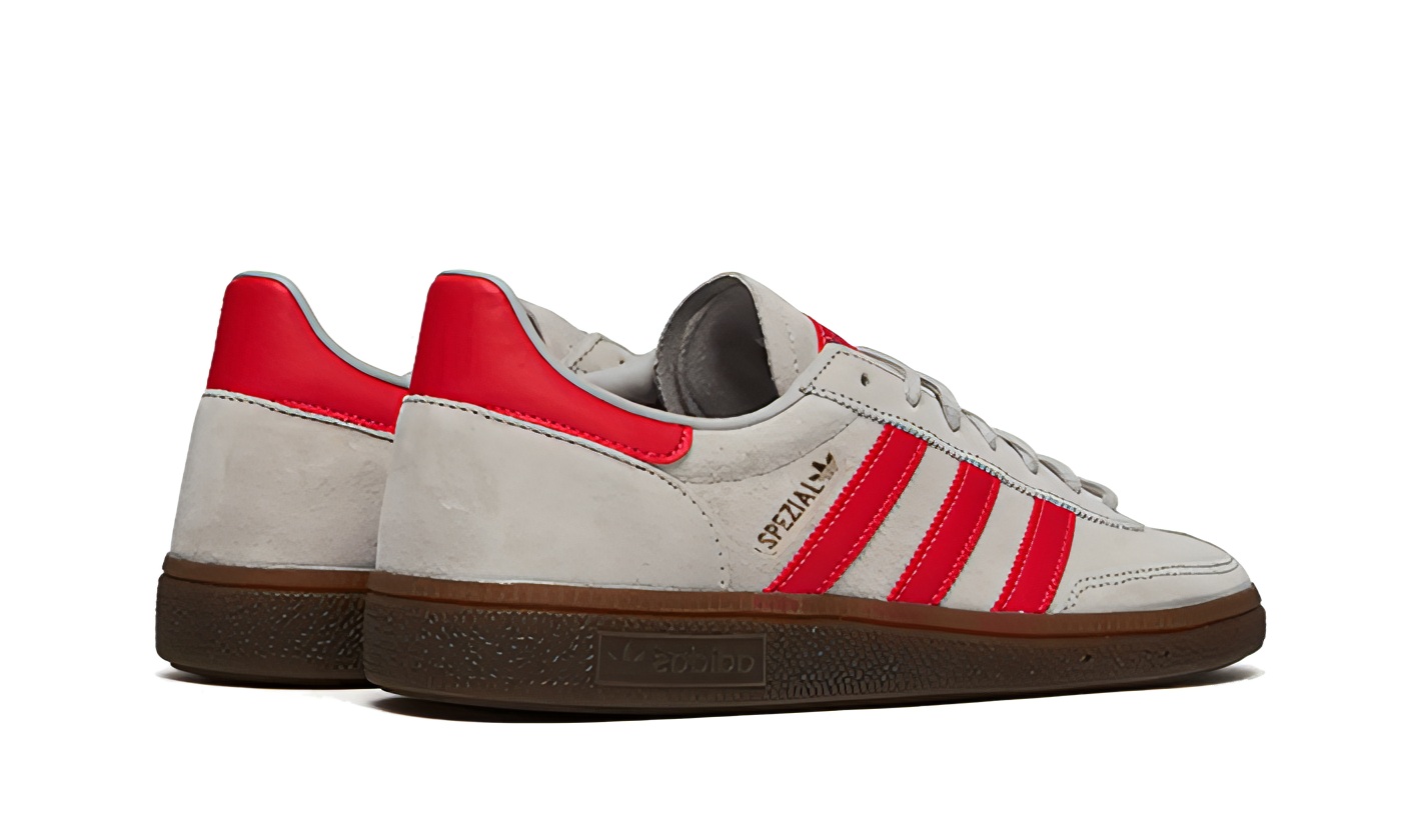 Adidas Handball Spezial Grey Two Hi-Res Red | אדידס ספציאל