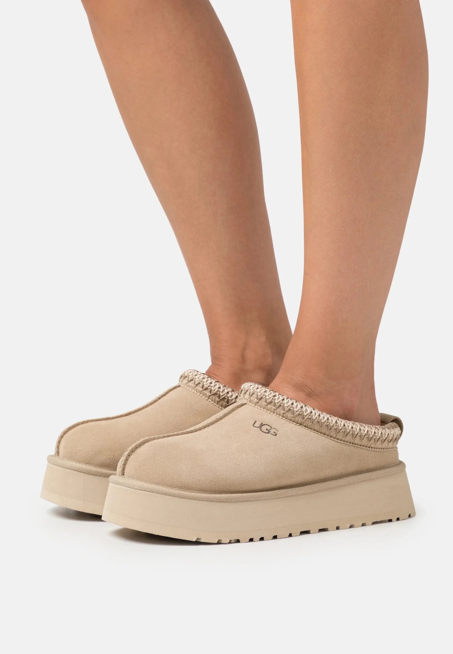 נעלי האג פלטפורמה Ugg Tazz Slipper Mustard Seed