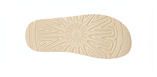 כפכפי האג UGG Women’s Goldenstar Cross Slide Driftwood