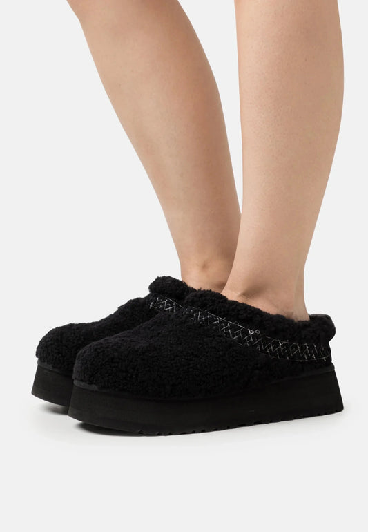 נעלי האג פלטפורמה Ugg Tazz Braid Black
