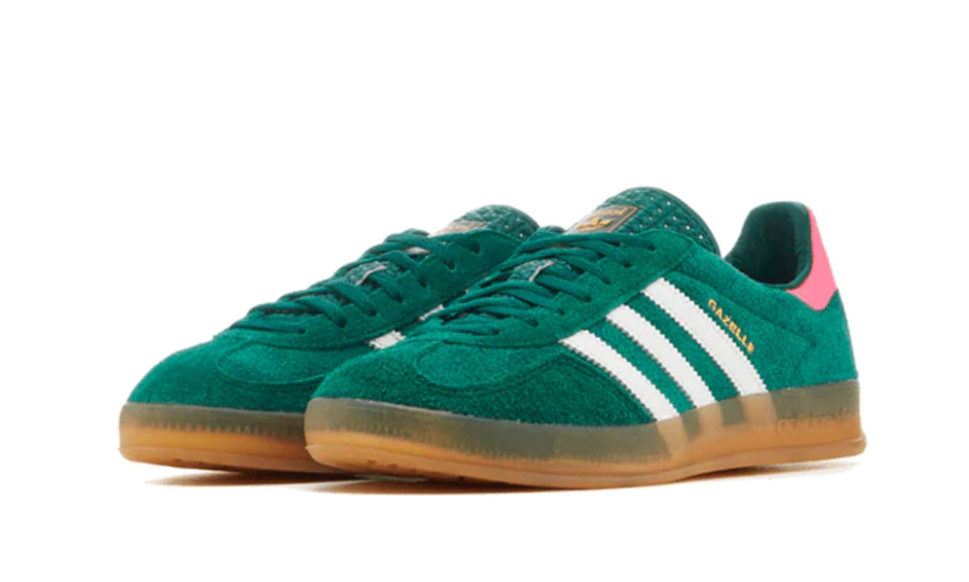 Adidas Gazelle Indoor Collegiate Green Lucid Pink