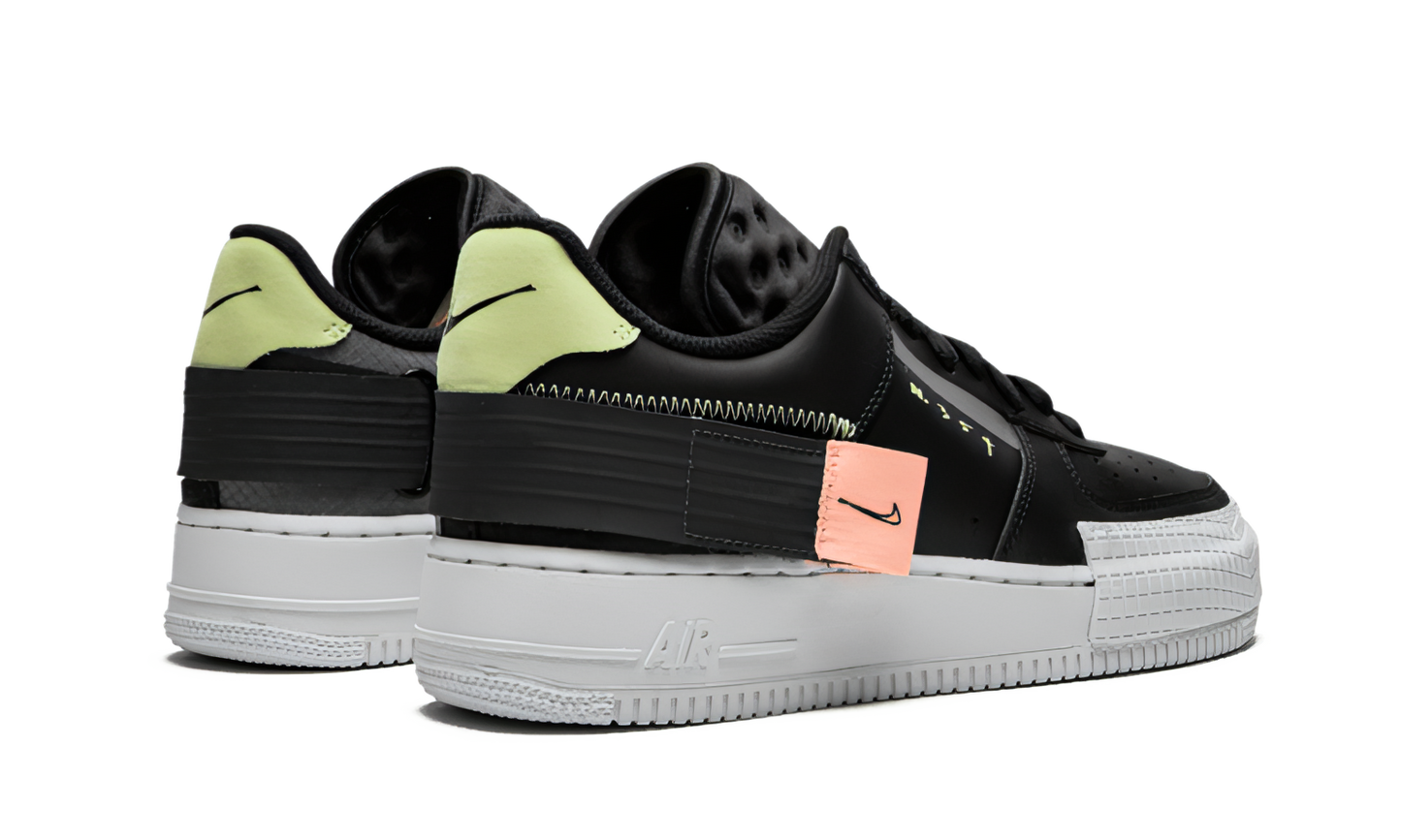Air Force 1 Low Drop Type Black | איירפורס נמוכות