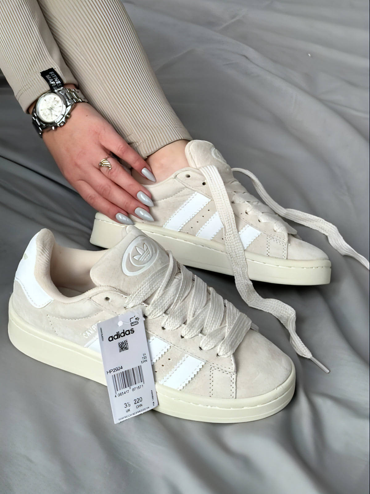 Adidas Campus 00s Wonder White Gum