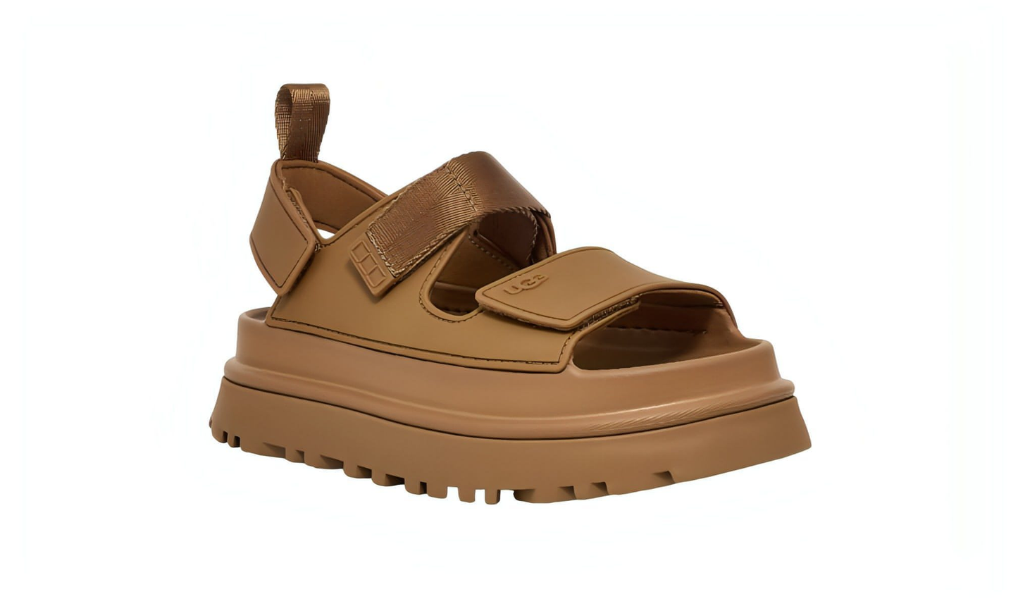 סנדלי האג UGG Women’s GoldenGlow Sandal Bison Brown