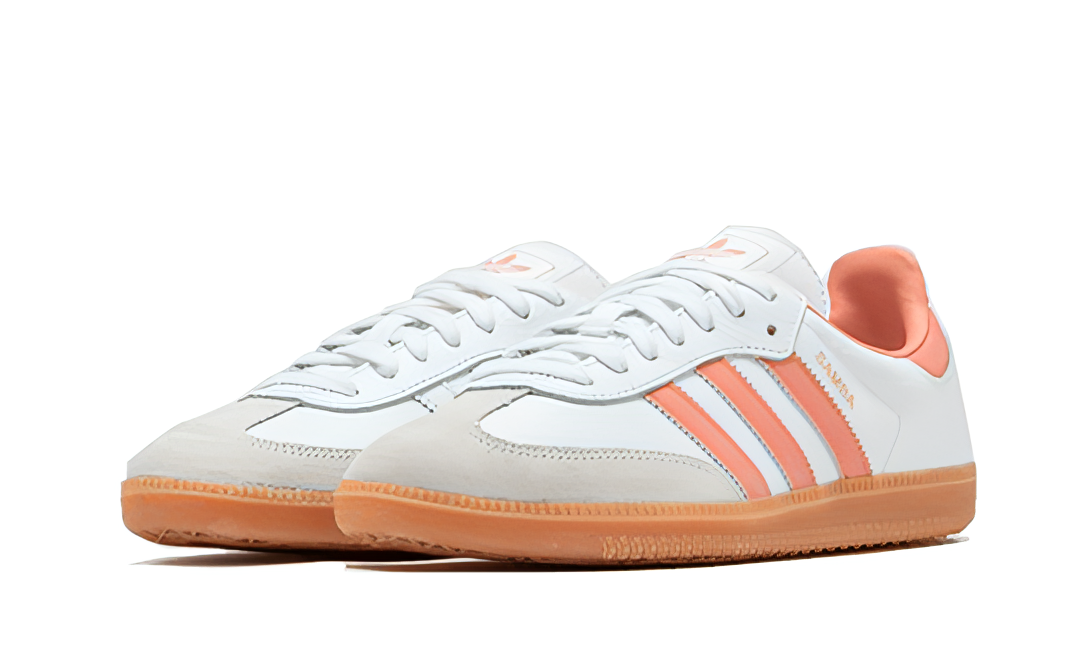 Adidas Samba Og White Wonder Clay Gum