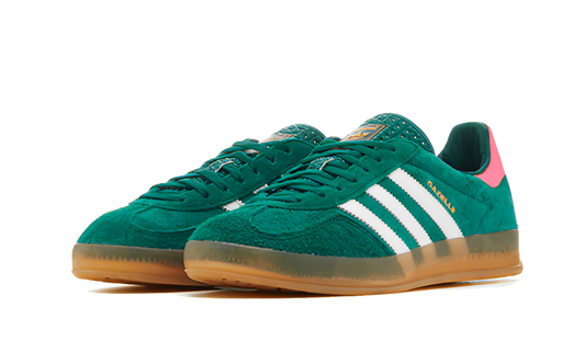 Adidas Gazelle Indoor Collegiate Green Lucid Pink