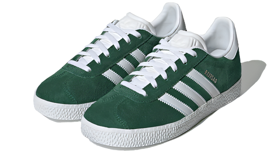Adidas Gazelle Junior Dark Green White
