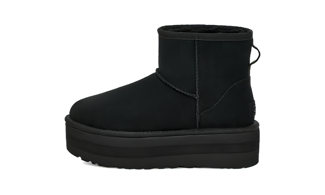 מגפי האג פלטפורמה Ugg Classic Mini Platform Boot Black