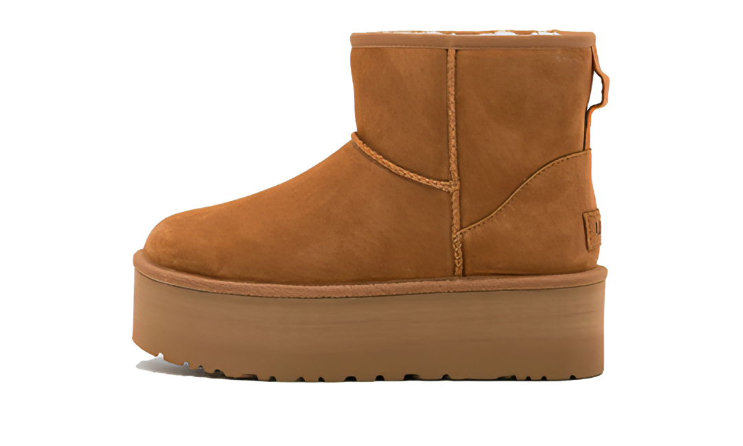 מגפי האג פלטפורמה Ugg Classic Mini Platform Boot Chestnut
