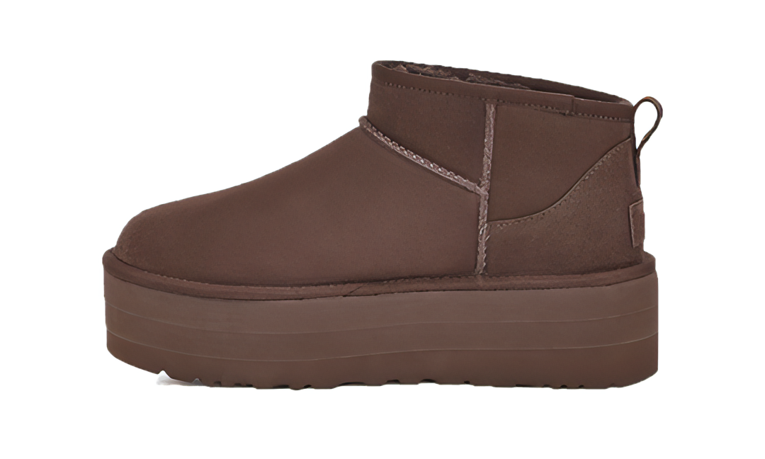 מגפי האג פלטפורמה Ugg Classic Ultra Mini Platform Chocolate