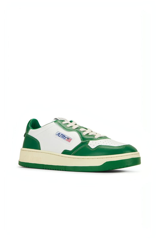 נעלי Autry Medalist Low Sneaker White Green