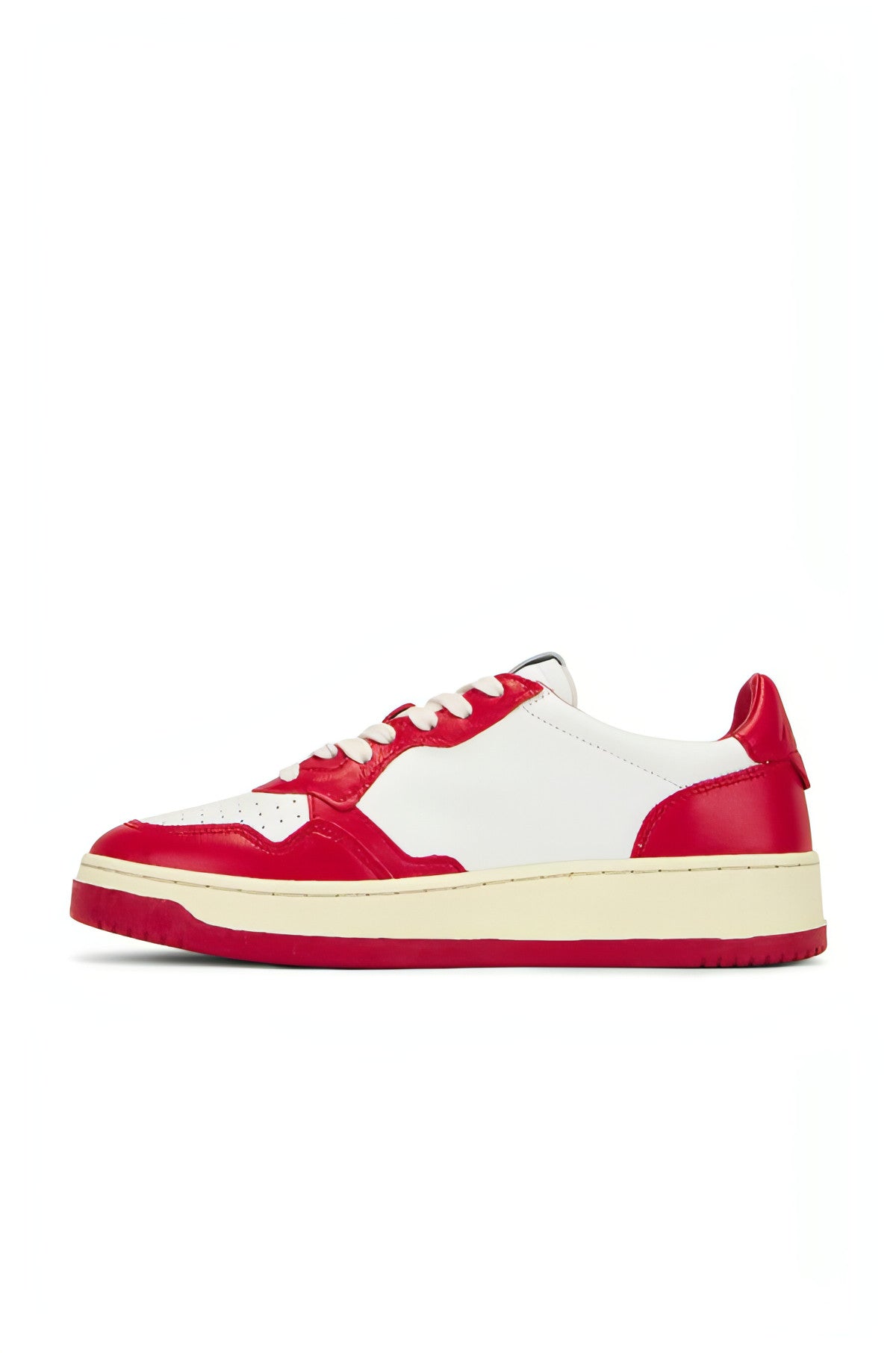 נעלי Autry Medalist Low Sneakers White Red