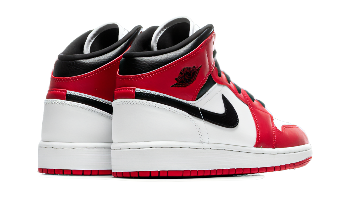 Air Jordan 1 Mid Chicago White (2020)