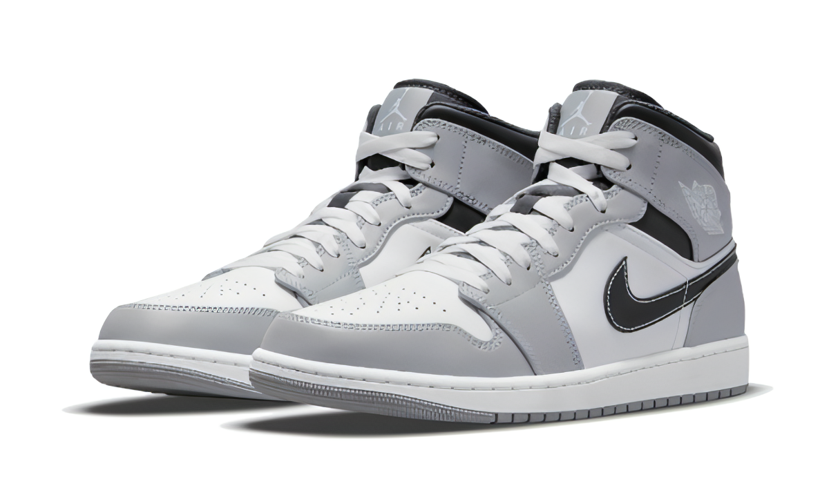 Air Jordan 1 Mid Light Smoke Grey (2022)