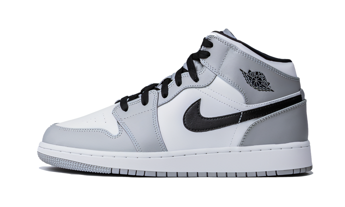 Air Jordan 1 Mid Light Smoke Gray