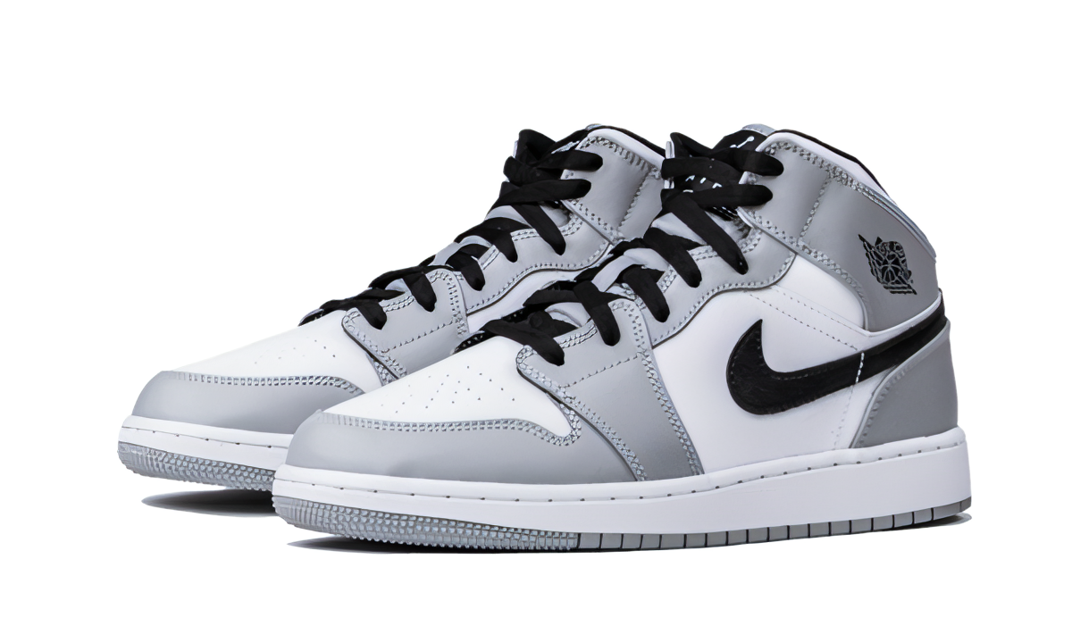 Air Jordan 1 Mid Light Smoke Gray