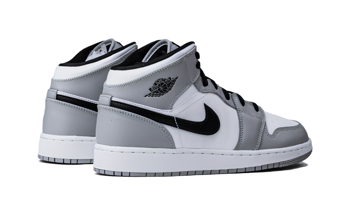 Air Jordan 1 Mid Light Smoke Gray
