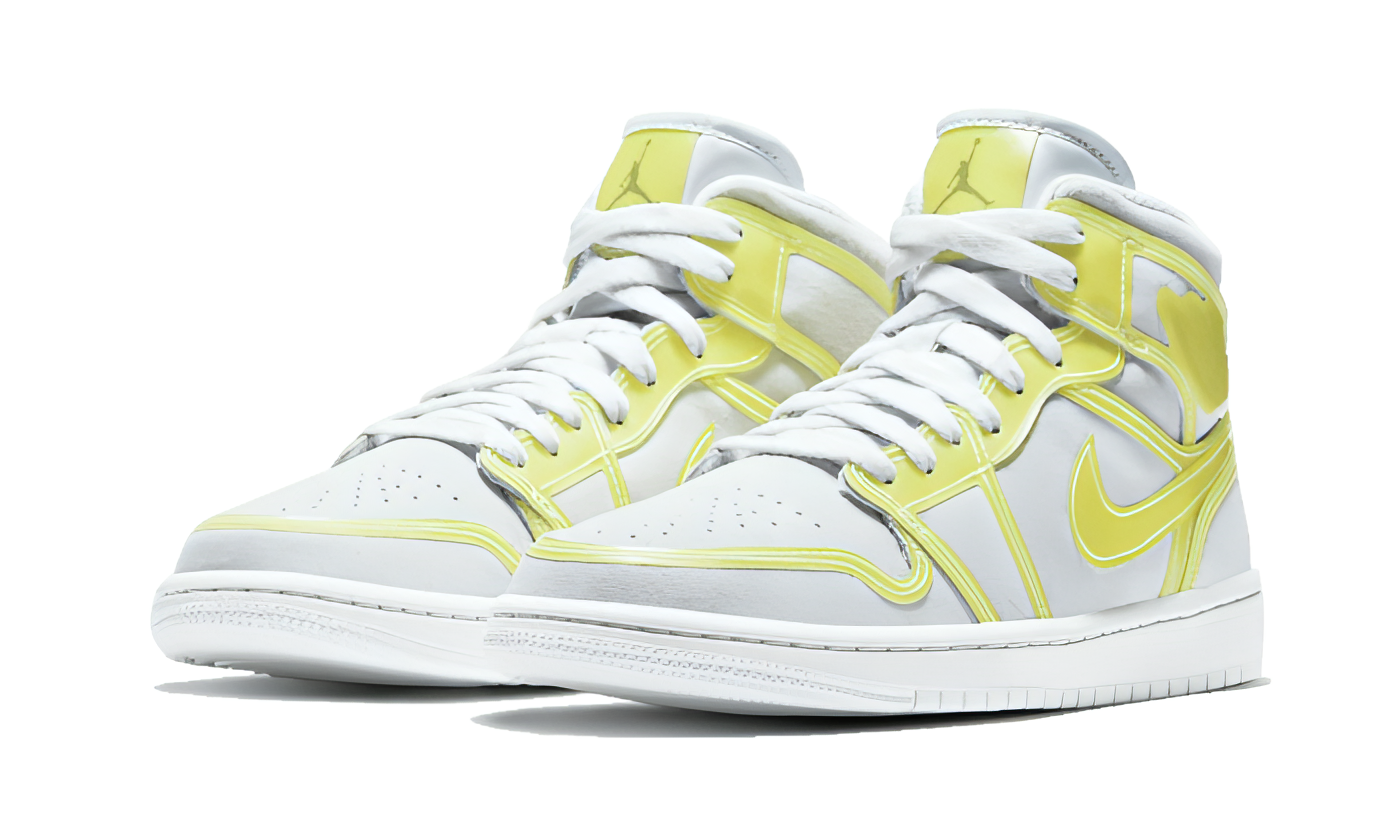 Air Jordan 1 Mid Lx Opti Yellow