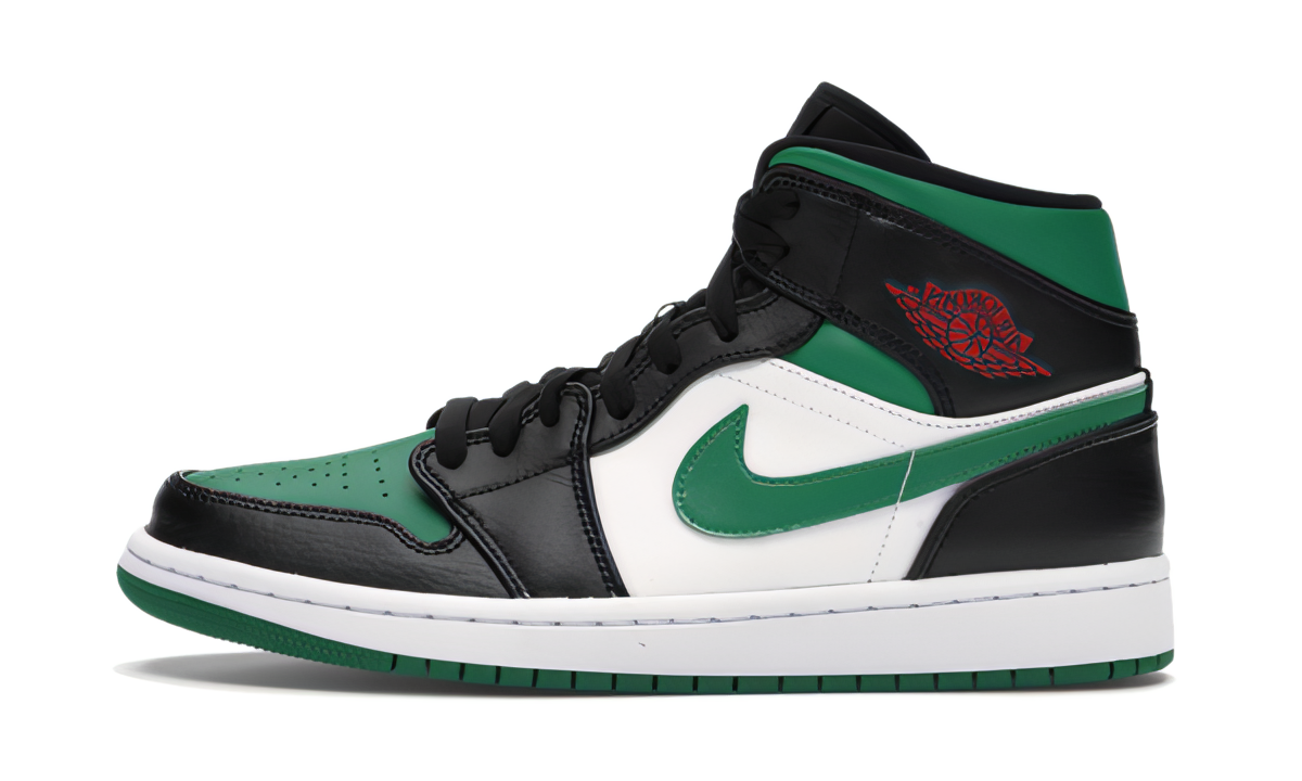 Air Jordan 1 Mid Pine Green