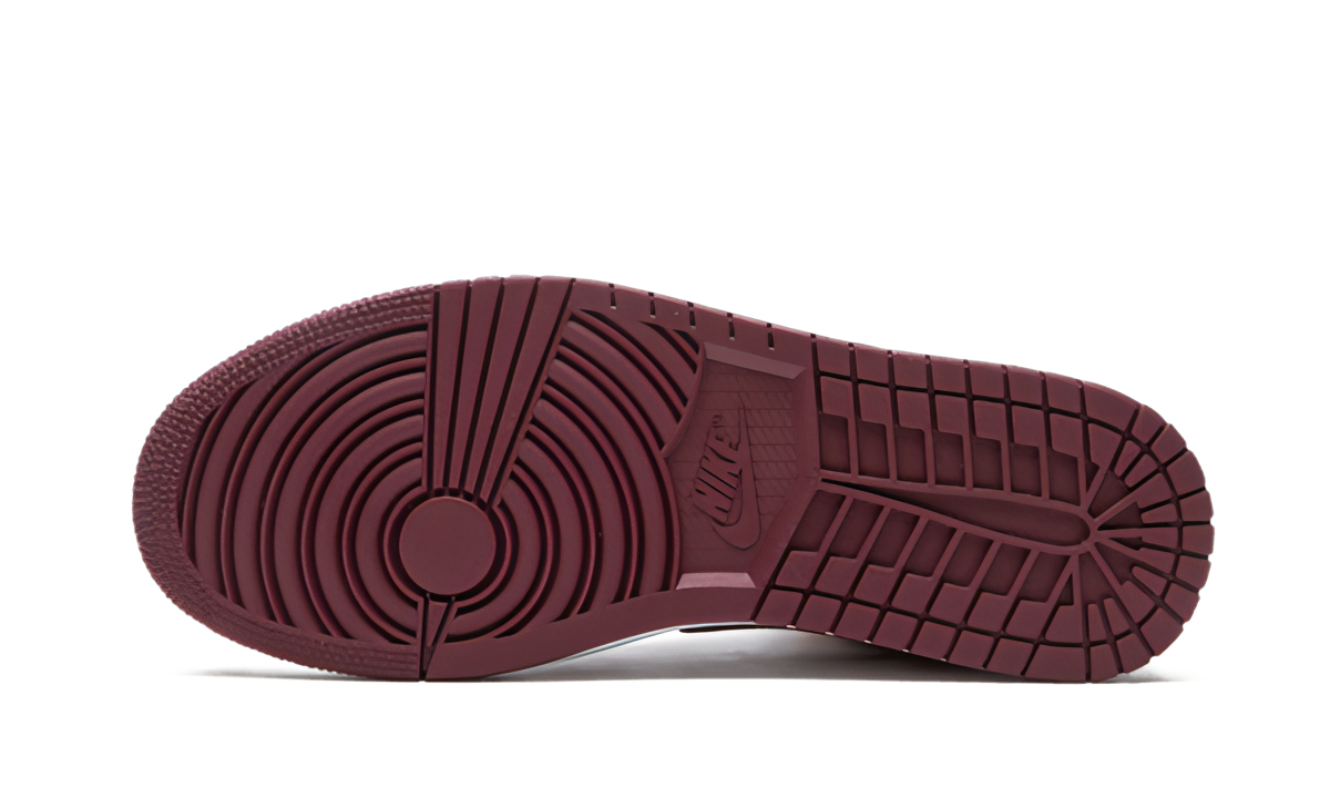 Air Jordan 1 Mid Se Black Dark Beetroot