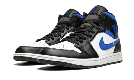 Air Jordan 1 Mid White Black Royal