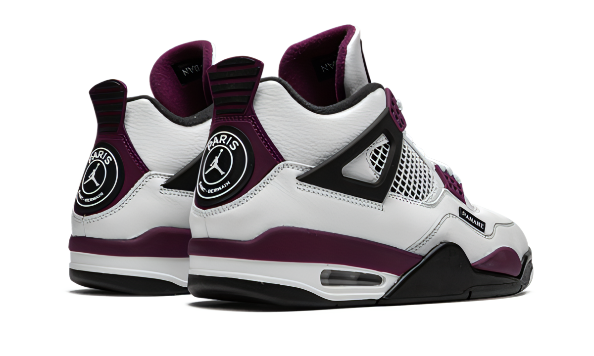 Air Jordan 4 Psg Neutral Grey Bordeaux