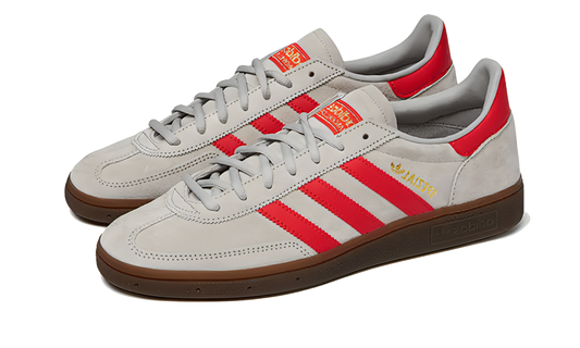 Adidas Handball Spezial Grey Two Hi-Res Red | אדידס ספציאל