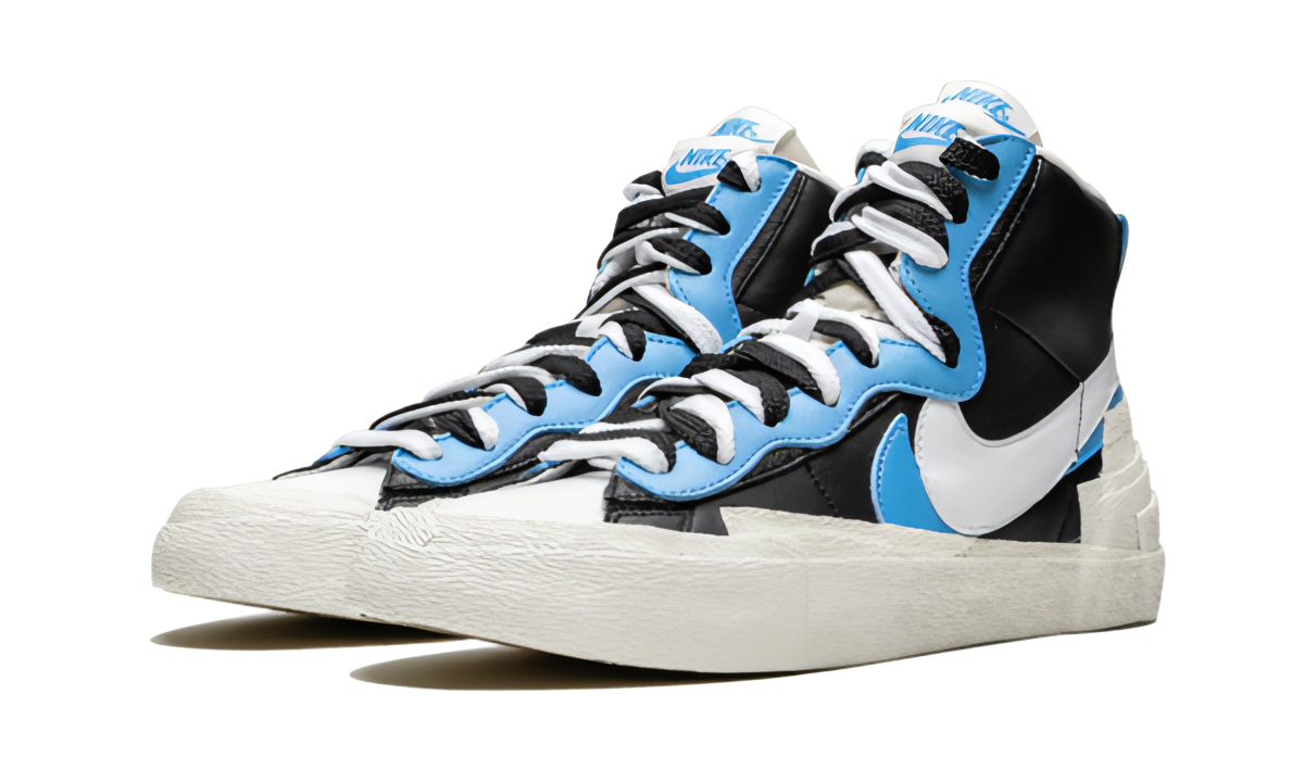 Blazer Mid Sacai White Black Legend Blue