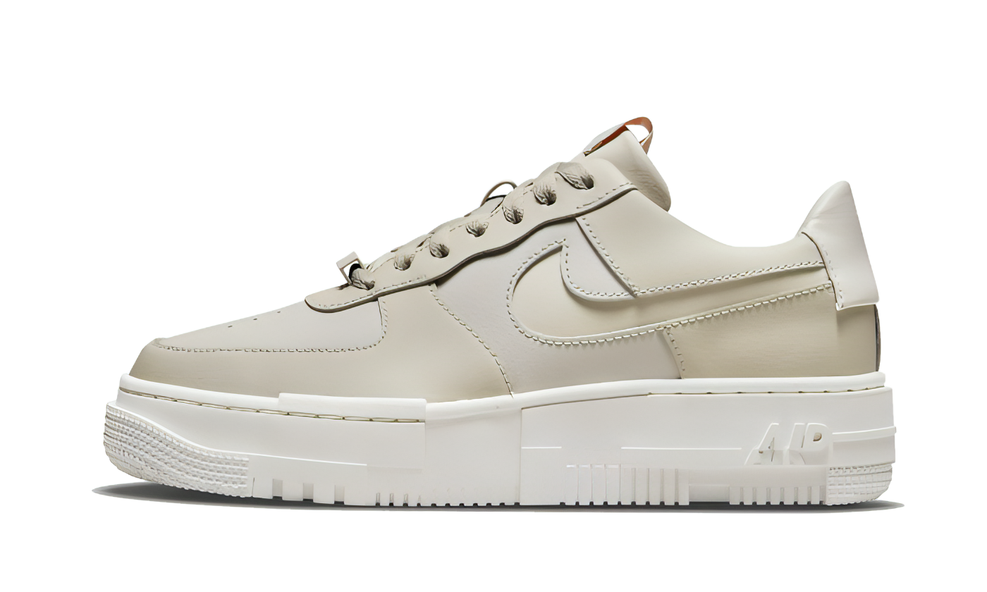 Air Force 1 Low Pixel Stone Bone Summit White | איירפורס נמוכות