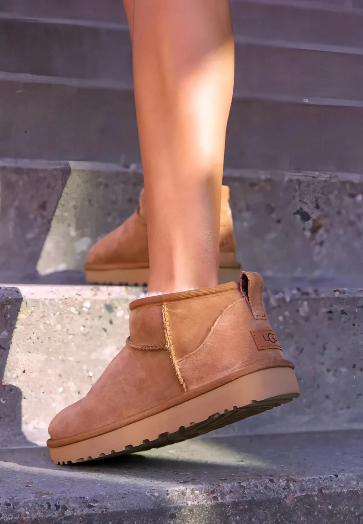 נעלי האג Ugg Classic Ultra Mini Boot Chestnut