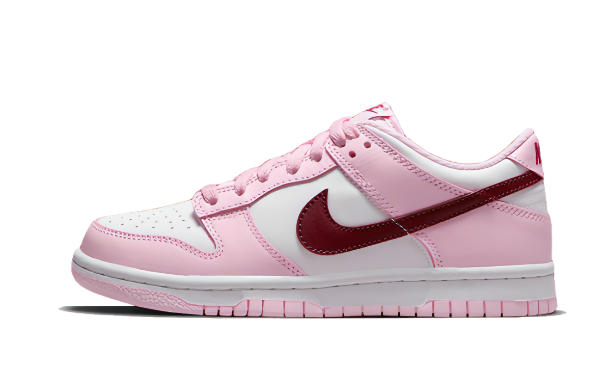 Dunk Low Pink Red White