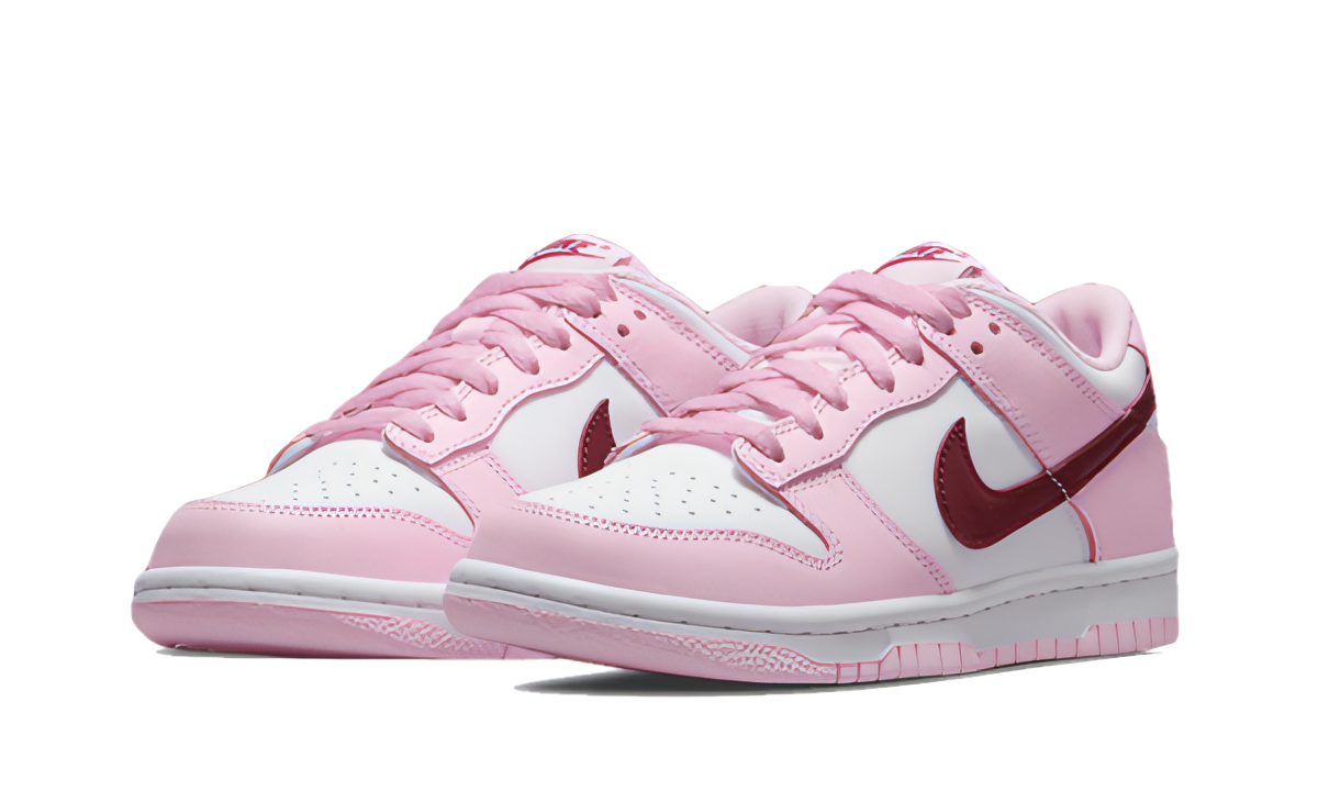 Dunk Low Pink Red White