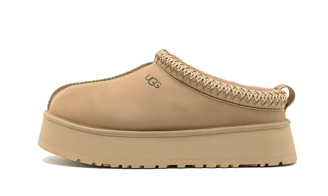 נעלי האג פלטפורמה Ugg Tazz Slipper Mustard Seed