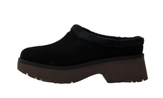 נעלי האג פלטפורמה UGG New Heights Cozy Clog Black
