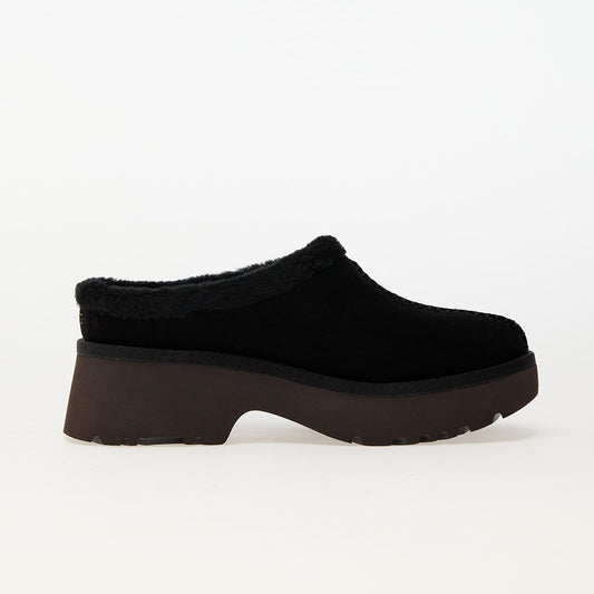 נעלי האג פלטפורמה UGG New Heights Cozy Clog Black