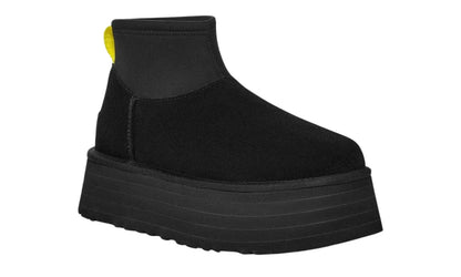 נעלי האג פלטפורמה UGG Classic Mini Dipper Black