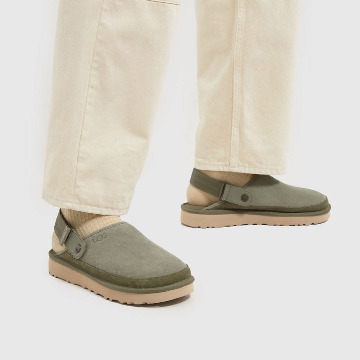 סנדלי האג Ugg Goldenstar Clog Moss Green