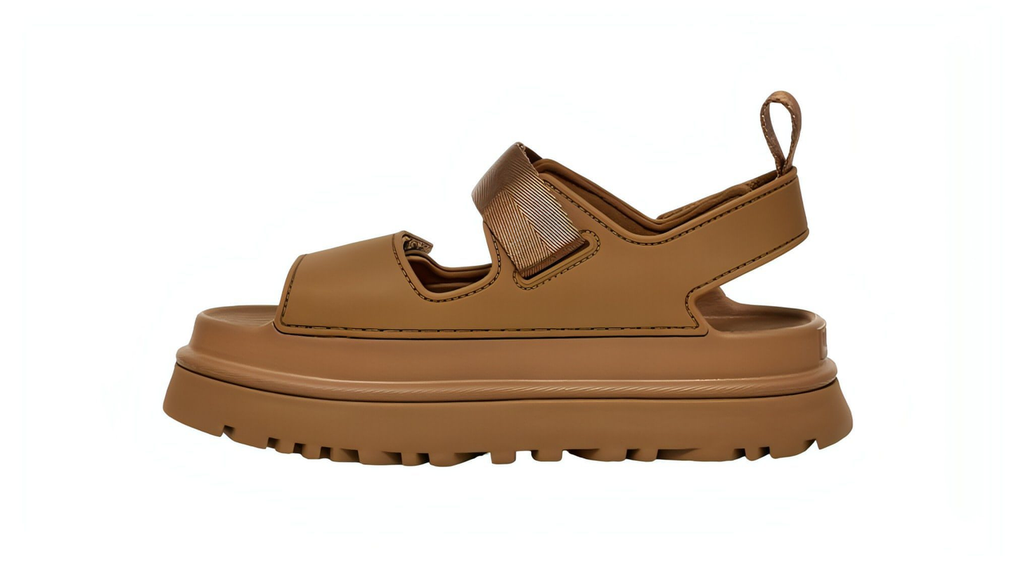 סנדלי האג UGG Women’s GoldenGlow Sandal Bison Brown
