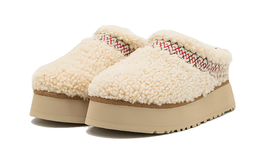נעלי האג פלטפורמה Ugg Tazz Braid Natural