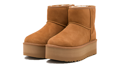 מגפי האג פלטפורמה Ugg Classic Mini Platform Boot Chestnut