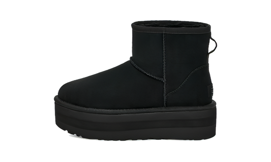 מגפי האג פלטפורמה Ugg Classic Mini Platform Boot Black