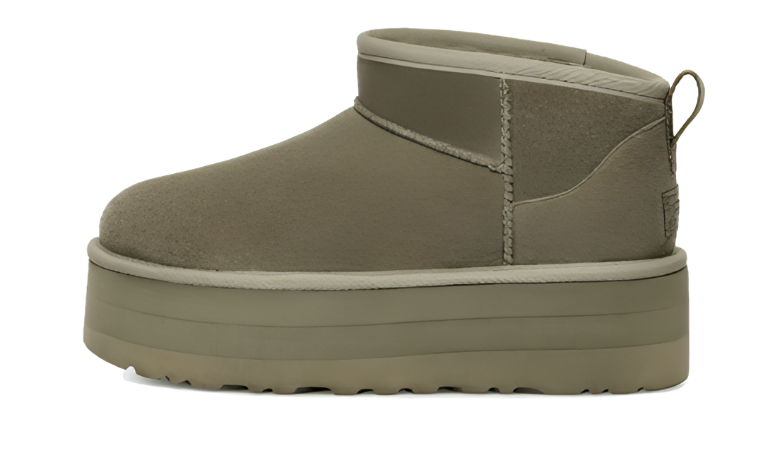 נעלי האג Ugg Classic Ultra Mini Platform Moss Green