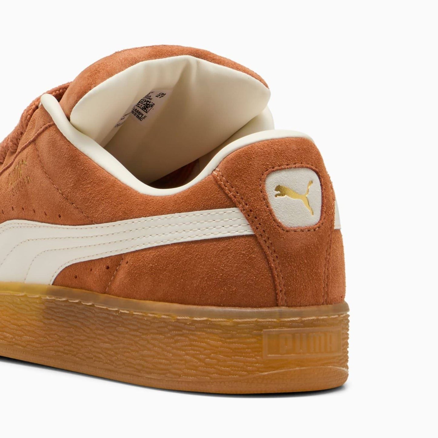 Suede XL Sneakers Unisex Brandy-Warm White