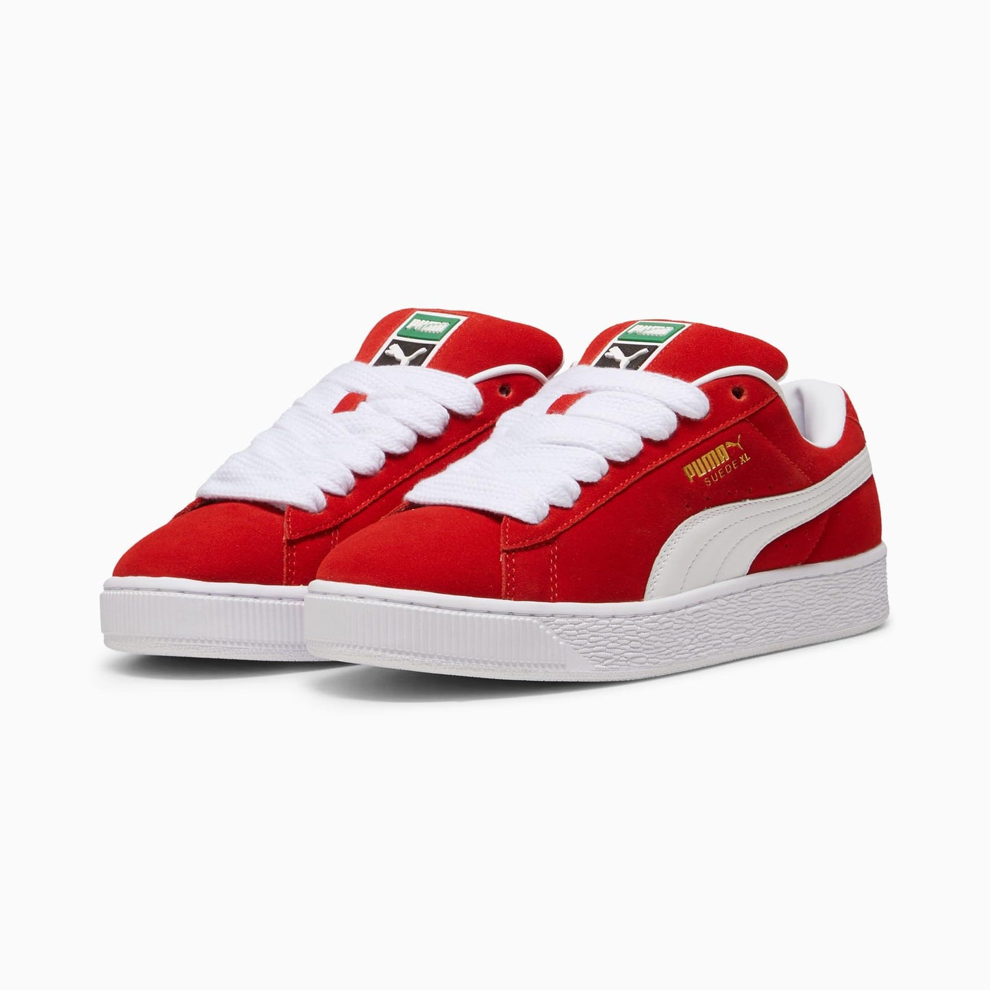 Suede XL Sneakers Unisex Red-White