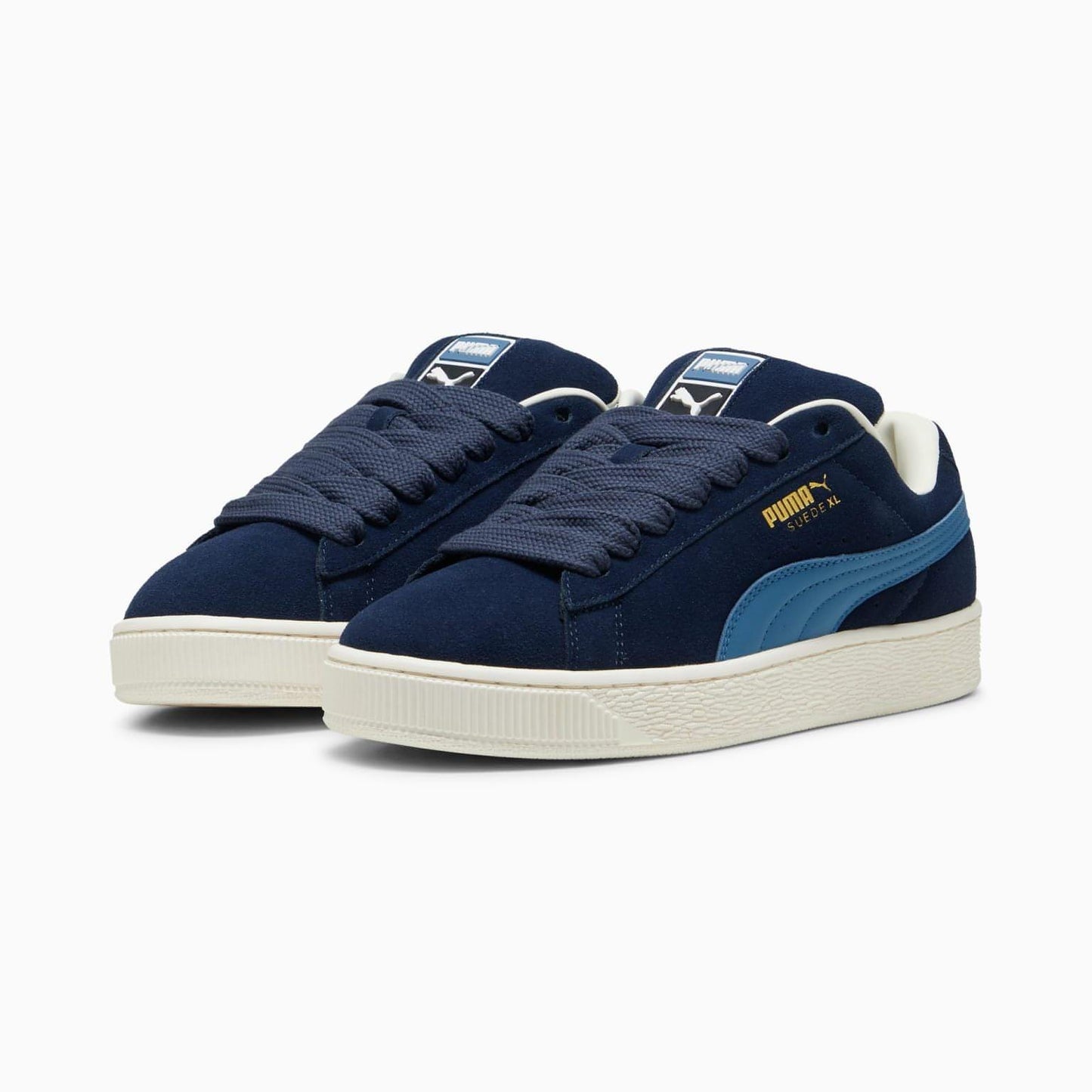 Suede XL Sneakers Unisex Club Navy-Blue Horizon