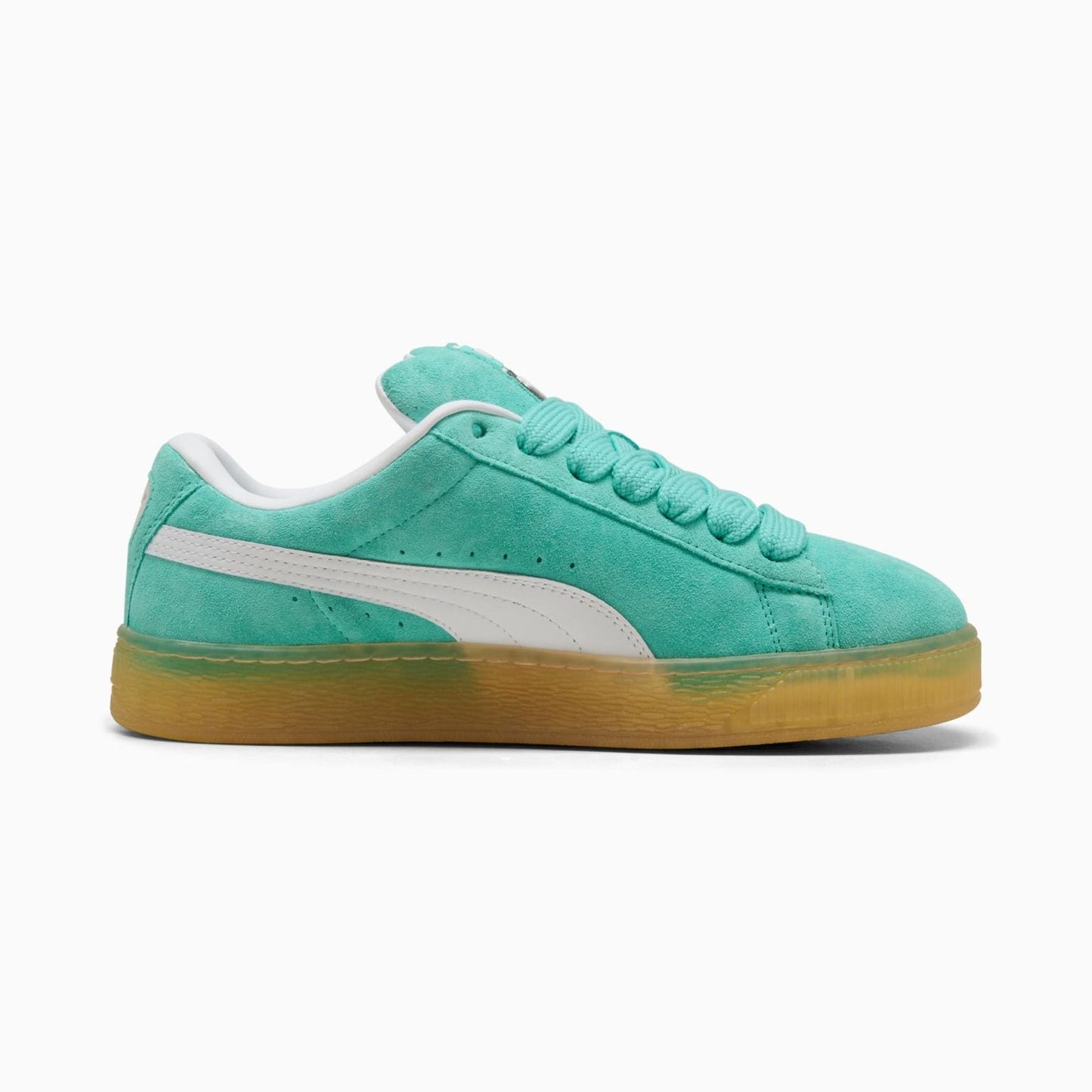 Suede XL Sneakers Unisex Aquatic-White