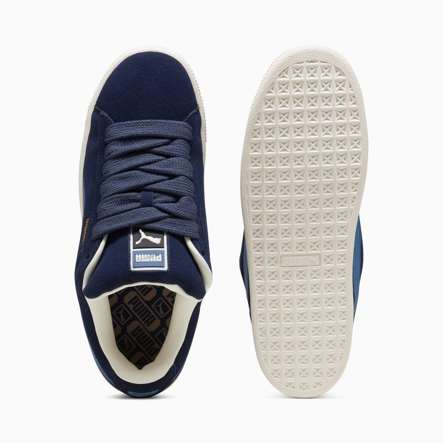 Suede XL Sneakers Unisex Club Navy-Blue Horizon