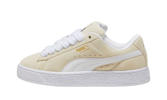 Suede XL Sneakers Unisex Sugared Almond-White