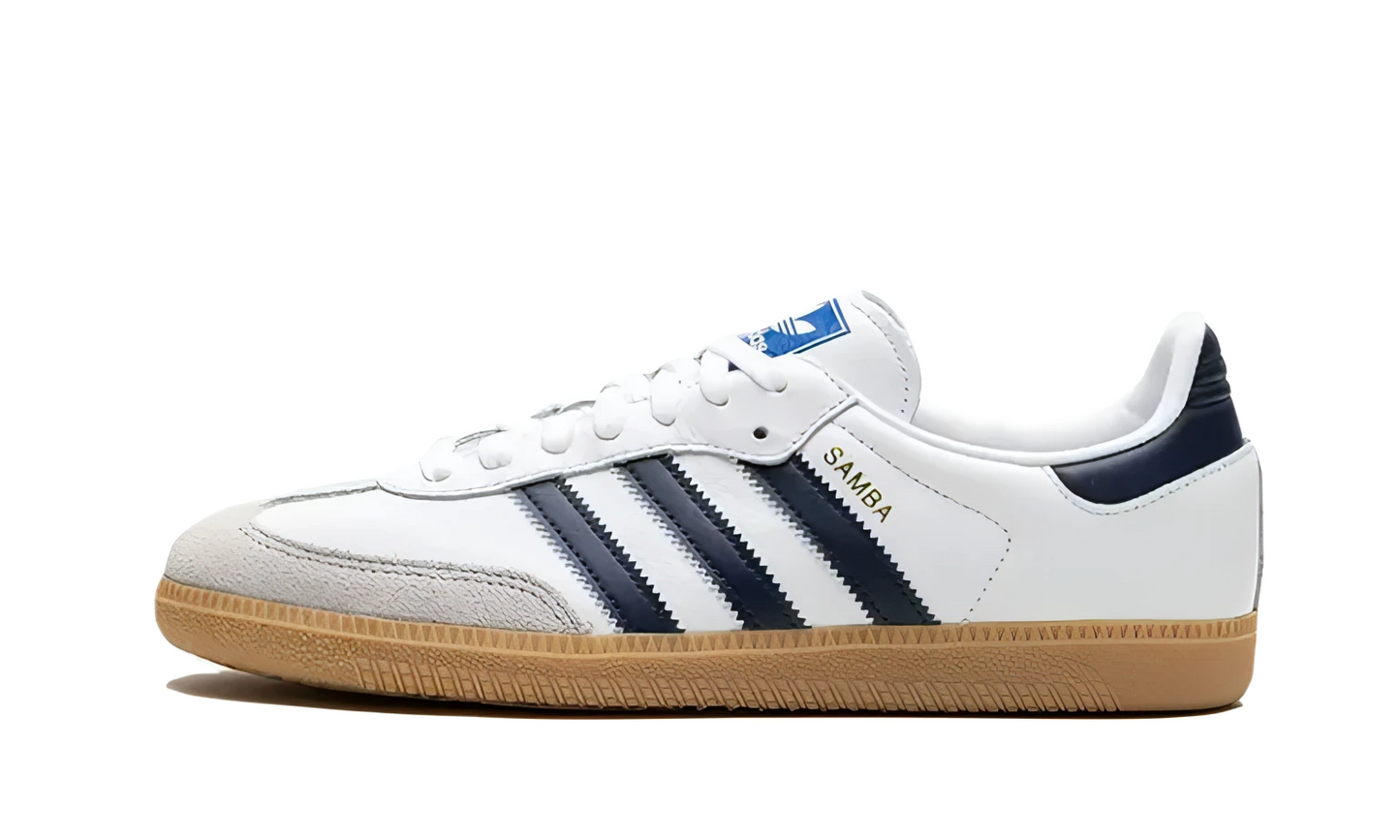 Adidas Samba OG Cloud White Night Indigo Gum
