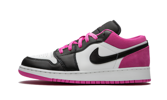 Air Jordan 1 Low Black Active Fuchsia